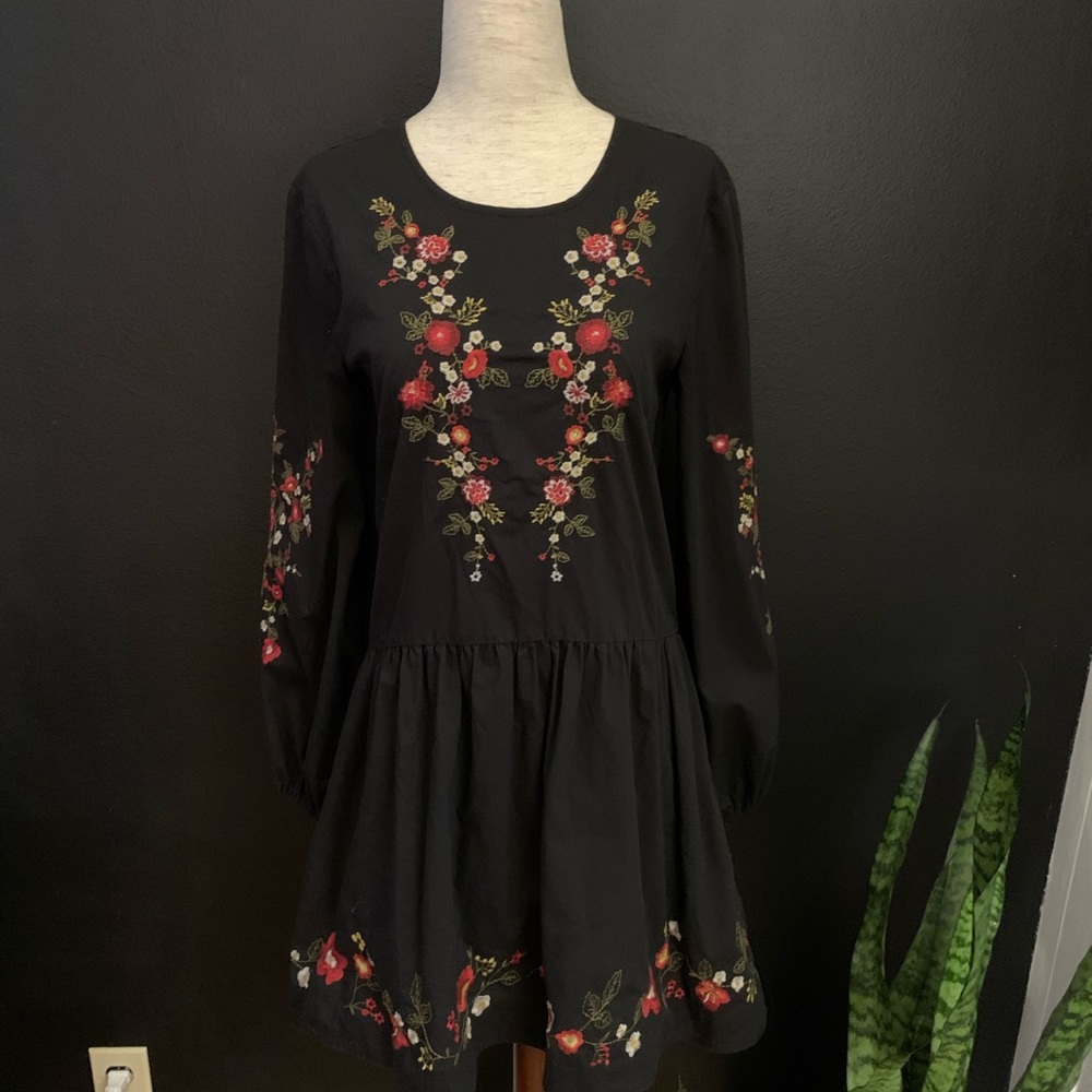 Miss Selfridge Embroidered Dress.